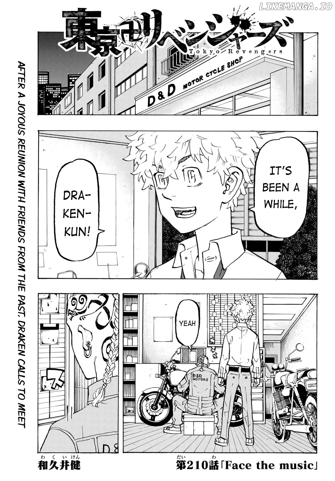 Tokyo Revengers, Chapter 210 image 01